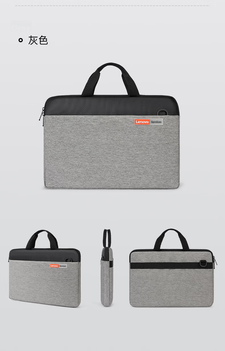 Lenovo 16-inch Laptop Bag Business Backpack Compatible with Huawei Xiaomi Lenovo Gaming Laptop Large Capacity Gray 10