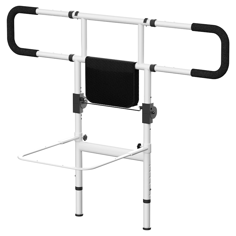 Interhasa! Bedside Assist Handle for Elderly, Getting Up Aid, Support Bar, Anti-Fall Bed Rail P1370017