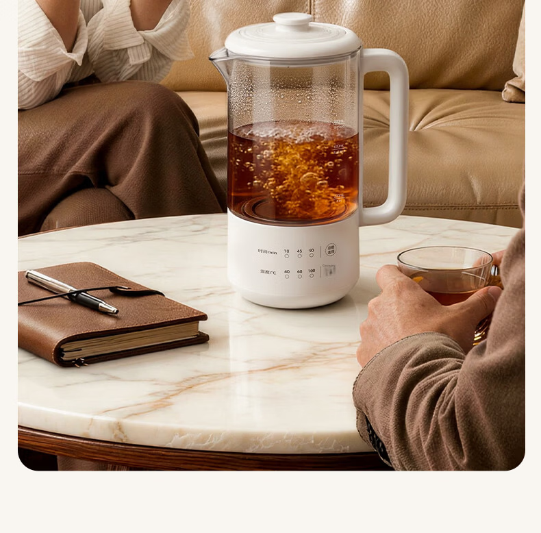Qicai Dingdang Health Pot 2026 New Mini Small Teapot Office Multi-Functional Electric Kettle YSH04-N 8