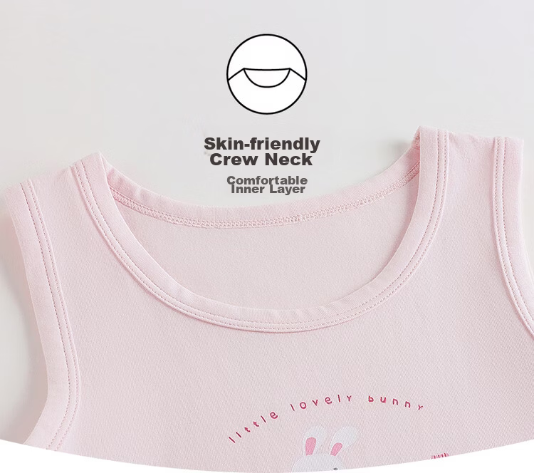 Threegun Kids 3-Pack A-Class Stretch Cotton Sleeveless Undershirts for Boys and Girls 39075A1 14