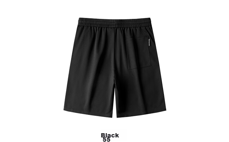 HLA Hailan Home Casual Men's Shorts 26SPRINTING SMILE Lace-up Smooth Summer Shorts for Men 8