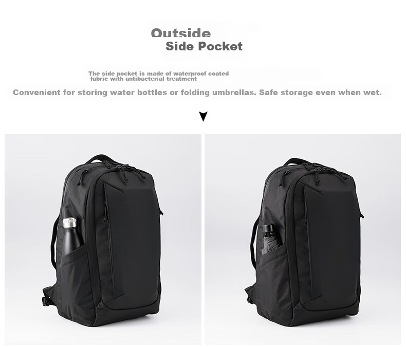 ELECOM MNL City Pack Urban Commuter Backpack High-End Sturdy Business Travel Large Capacity Laptop Bag for Men 23