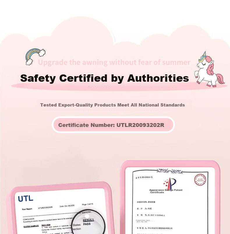 SwimmingBaby New Thickened Inflatable Underarm Sunshade Anti-Tip Swimming Float Ring for 2-Year-Old Baby Girls 14