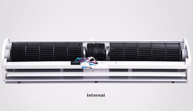 Nedfon FM3018-2-S Natural Wind Cross Flow Air Curtain Commercial 1.8m Powerful Air Door Curtain Fan 18