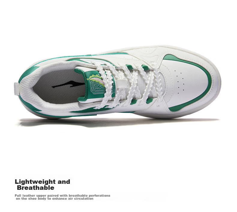 ERKE Men's Casual Sneakers Summer 2026 Breathable Versatile Sports Shoes | Bitter Melon 21