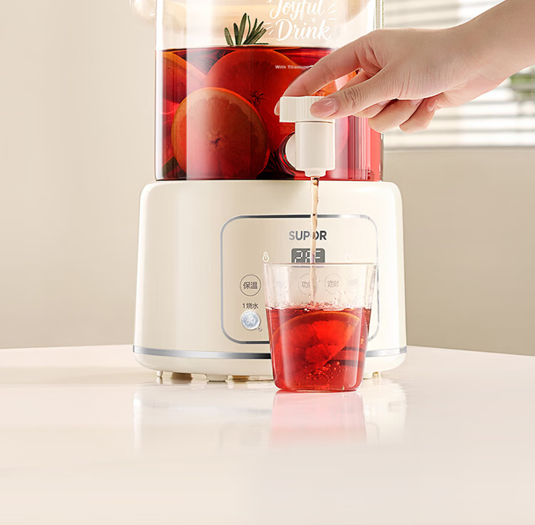 SUPOR 3L Health Kettle Large Capacity Faucet Water Boiler Flower Tea Pot with Titanium 0 Coating Constant Temperature Kettle Milk Warmer No-Pour Electric Tea Kettle Home Use SW-30YQ31 16