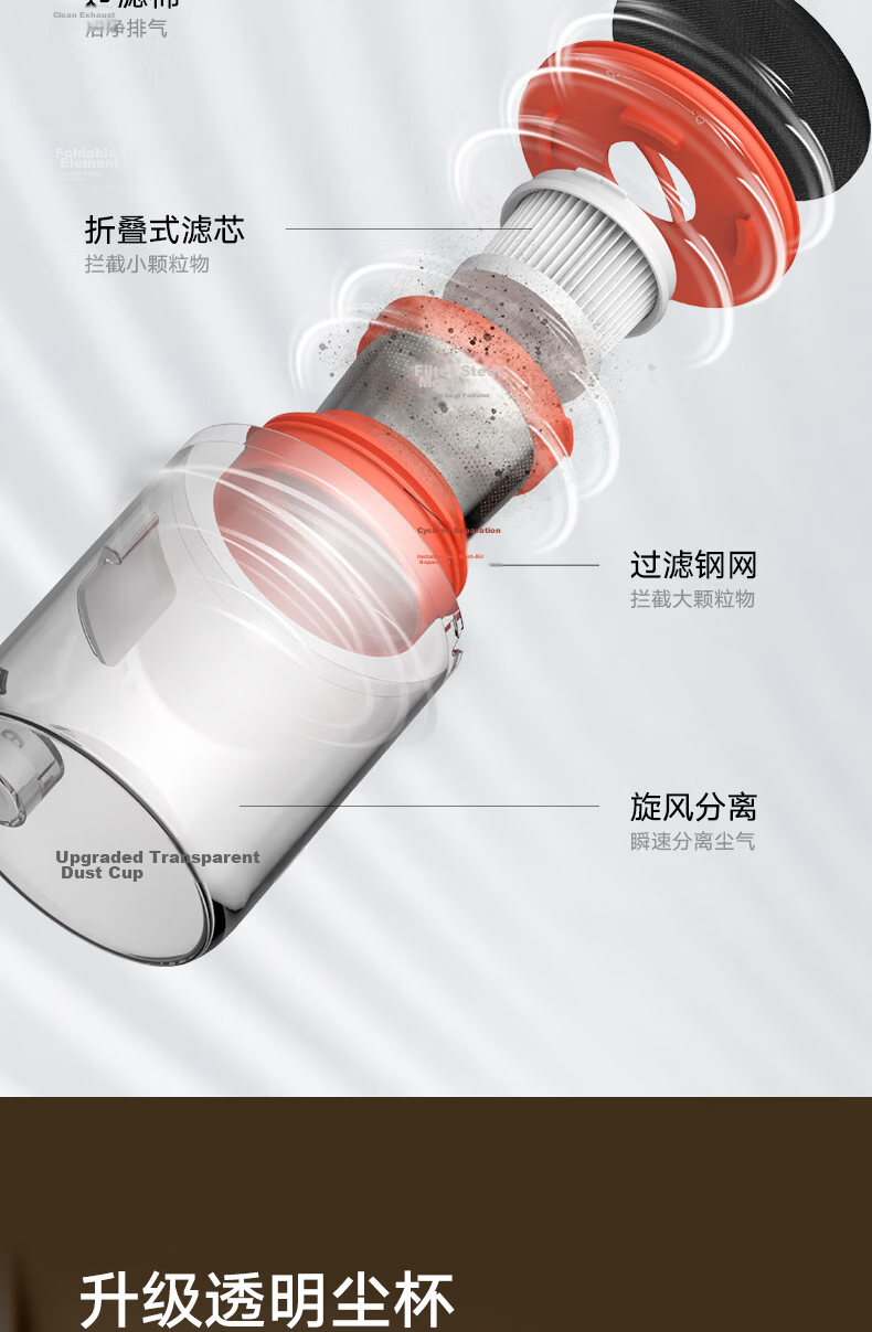 Mijia Xiaomi Mite Removal Device 2 - High Suction Sterilization Mite Vacuum Cleaner with UV Light and Hot Air Drying, Lightweight for Home Use 11