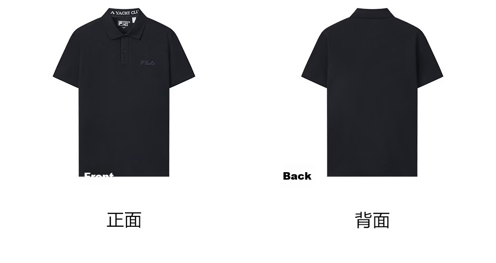 FILA Official [Yi Yangqianxi Edition] Men's Short Sleeve Polo Shirt 2026 Summer Cooling Top 22