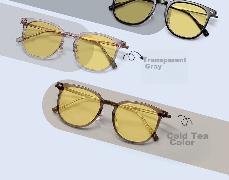 Pulais Blue Light Blocking Glasses German Imported Anti-Fatigue Computer Glasses 99% Blue Light Blocking Unisex Plano Protective Eyewear 29