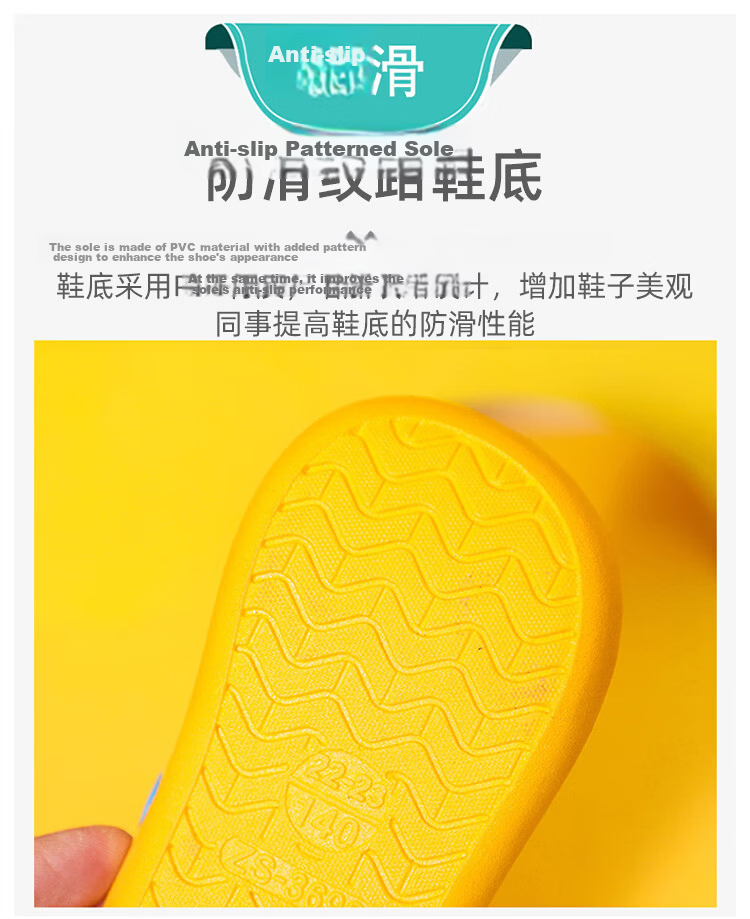 9i9 Kids Summer Soft Sole Non-Slip Cartoon Dinosaur Clogs Boys Girls Dual-Wear Beach Sandals B58 Blue Size 32-33 6