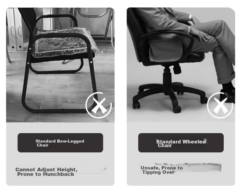 Yimo Study Chair Home Youth Ergonomic Computer Chair Adjustable Height for Middle and High School Students 4