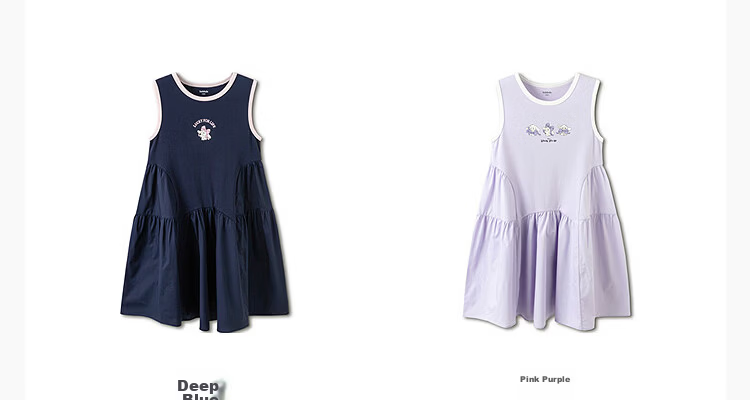 Balabala [balaOne] Girls' Dress Children's Sleeveless Vest Dress Summer 2026 20