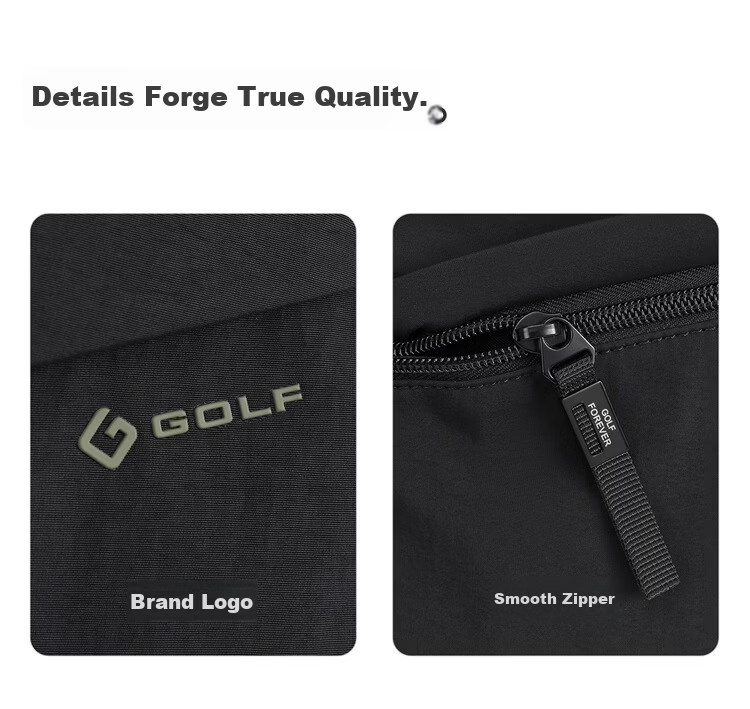 GOLF Casual Crossbody Bag Unisex Lightweight Outdoor Sports Cycling Shoulder Bag Commuter iPad Tablet Small Square Bag 32