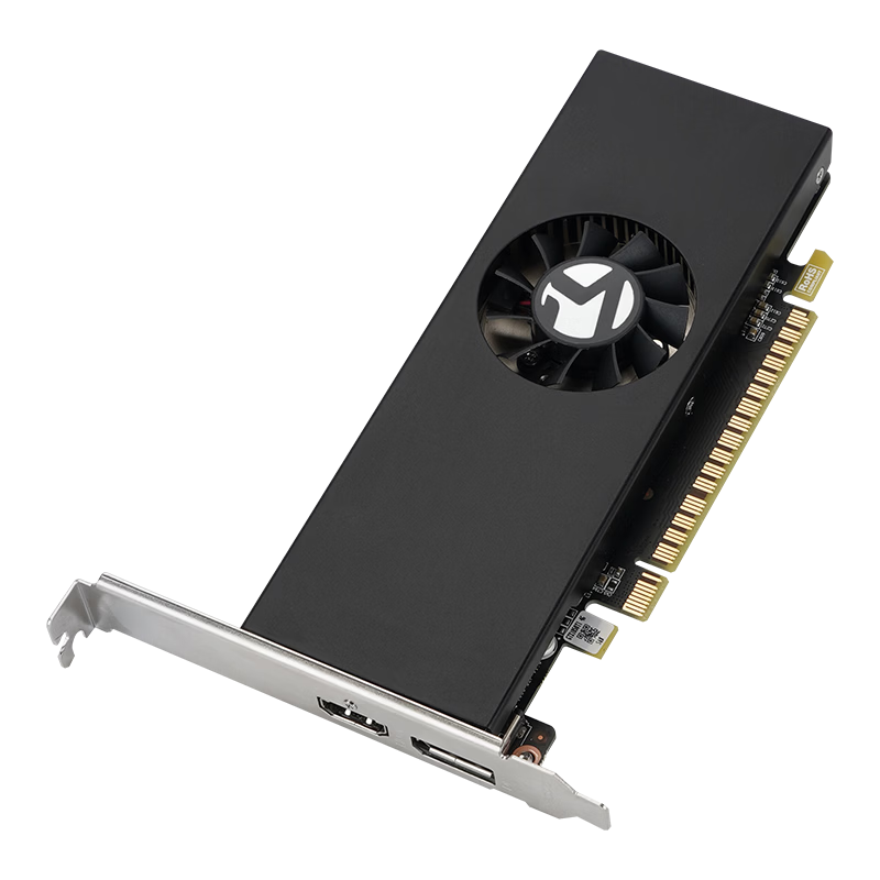 MAXSUN MS-GTX1050 LP 4G Low Profile Graphics Card for Gaming and Home Office