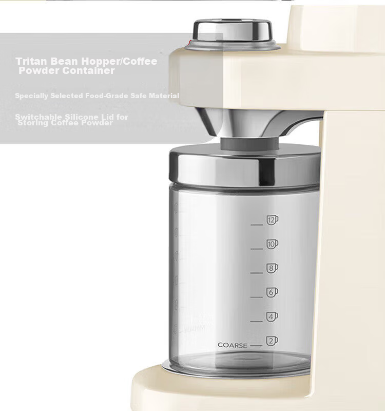SMEG CGF11 Coffee Grinder 30-Level Adjustable Large Capacity Food-Grade Bean Hopper Gift for Men and Women Official JD Flagship Store Authentic 15