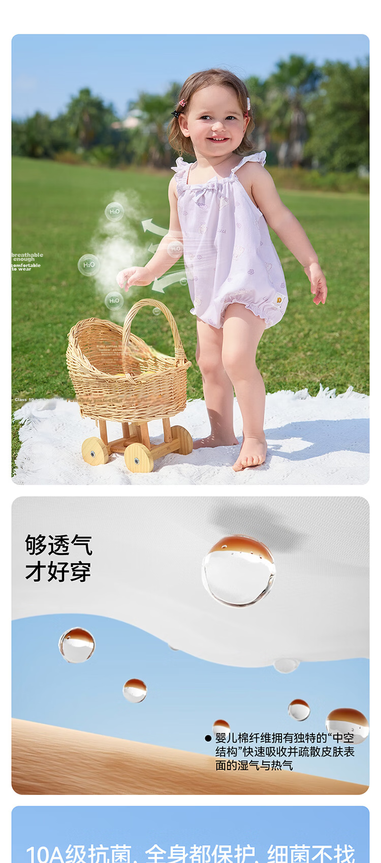 Betis Infant Summer Sleeveless Romper Breathable Cute Lace Trim Baby Girl Short Sleeve Triangle Bodysuit 7