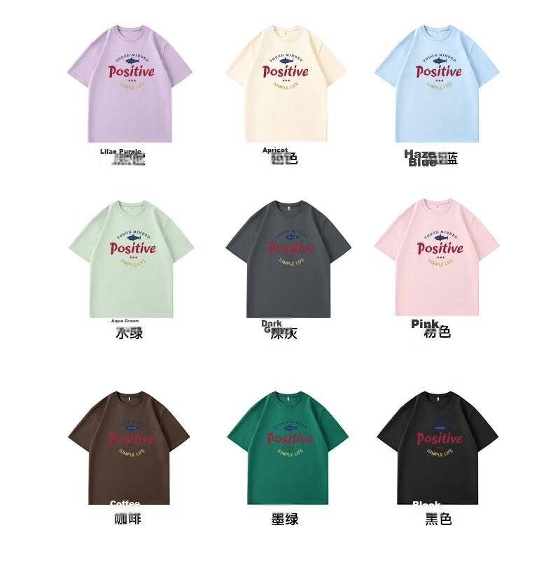 TonLion Cotton Short Sleeve T-Shirt for Women Summer New Loose Slim Fit Base Layer Half Sleeve Trendy Letter Design Top 6