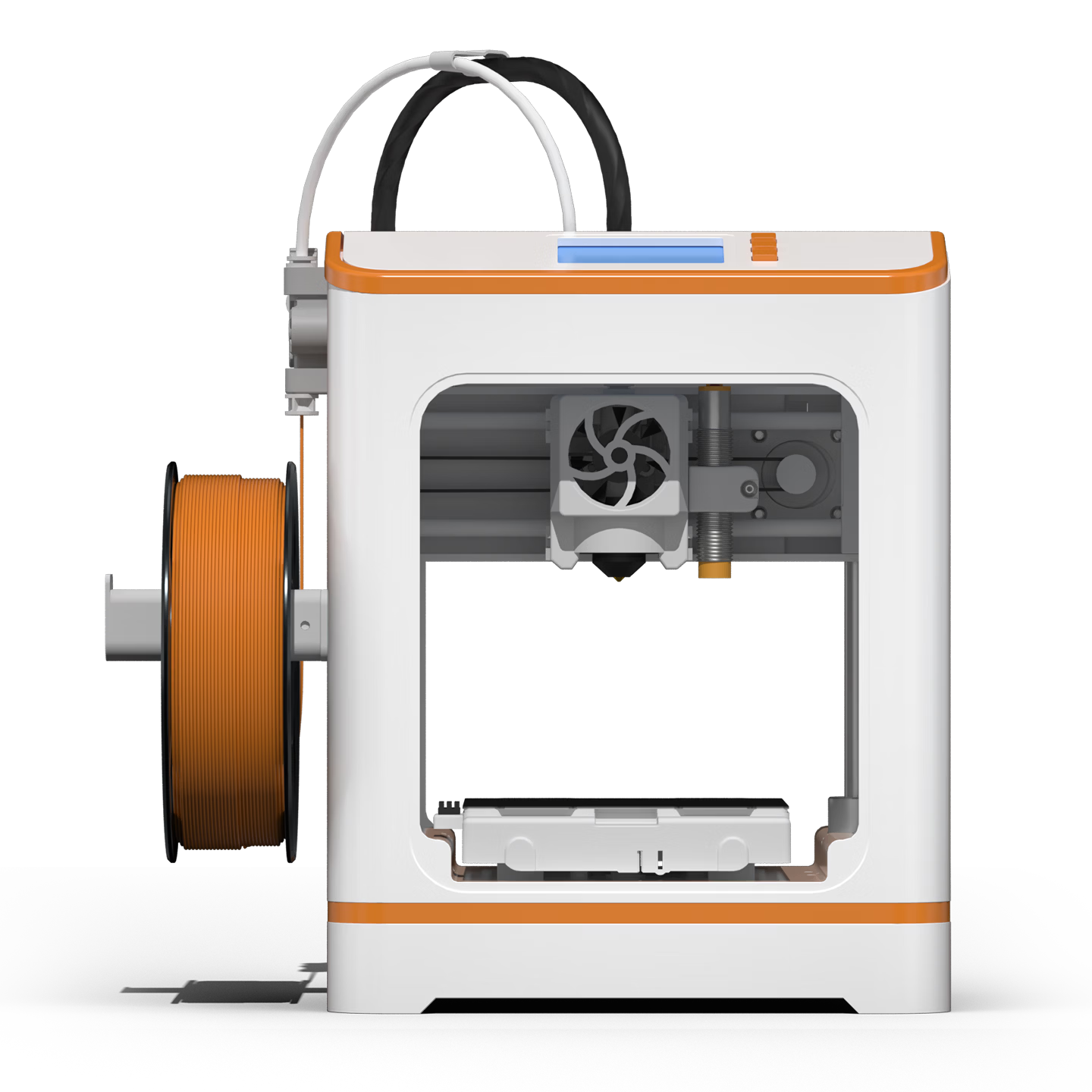 ENTINA 3D Printer Little Orange Children's 3D Printer Student Beginner Friendly Children's STEM Education Desktop Home FDM Auto-Leveling Printer TINA2C