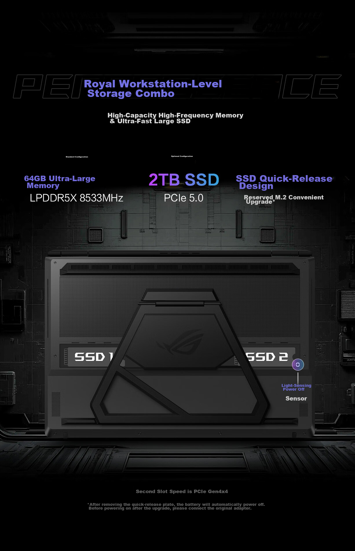 ROG Phantom 16 Dual-Screen Core U9 16-inch Designer Gaming Laptop (U9 386H 64GB 2TB RTX 5090 2.8K 120Hz HDR1000) 13
