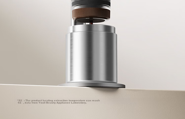 Mijia Xiaomi Portable Coffee Maker Mini Handheld Fully Automatic Capsule and Ground Coffee Machine for Office and Home Outdoor Camping Cold Brew and Hot Brew White with Storage Bag 11