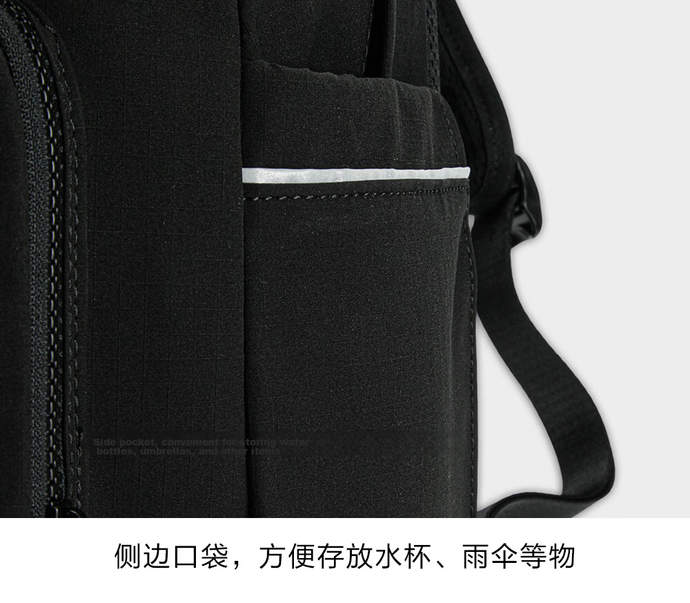 FILA Yi Yangqianxi Men's Multi-Pocket Gym Sports Daily Backpack Laptop School Bag 32