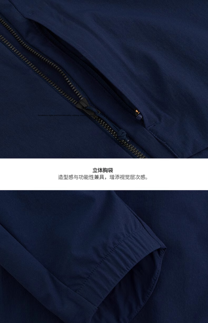 The North Face 2026 Spring Summer Men's Softshell Windproof Water-Repellent Stand Collar Jacket 8BYQ 2EL S 17