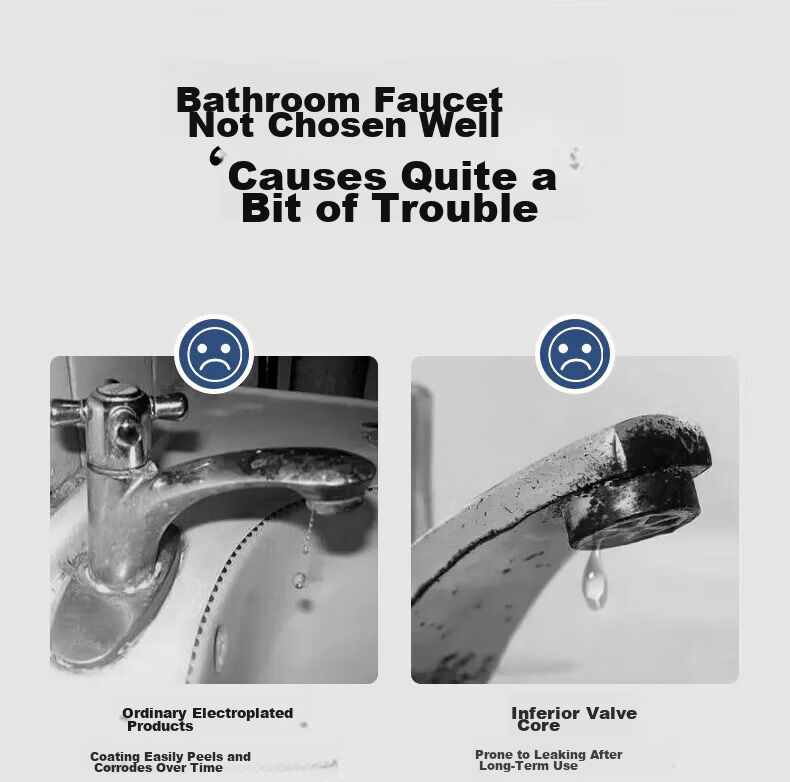 IVORPO Seiko Basin Faucet Single Cold 304 Stainless Steel Bathroom Washbasin Tap 4