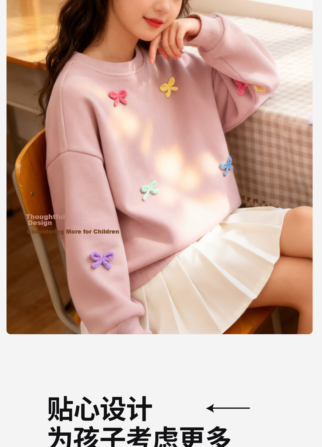 Disney Kids Cute Girls Autumn Outfit Fashionable Spring and Autumn Jeans 2026 New Stylish Sweatshirt Children's Clothing 13