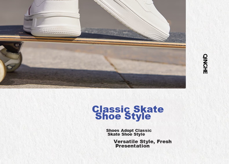 361° Qinghe 2.0 Men's Sneakers Sports Shoes Spring Summer Casual Thick Sole White Shoes 672616610-1 10