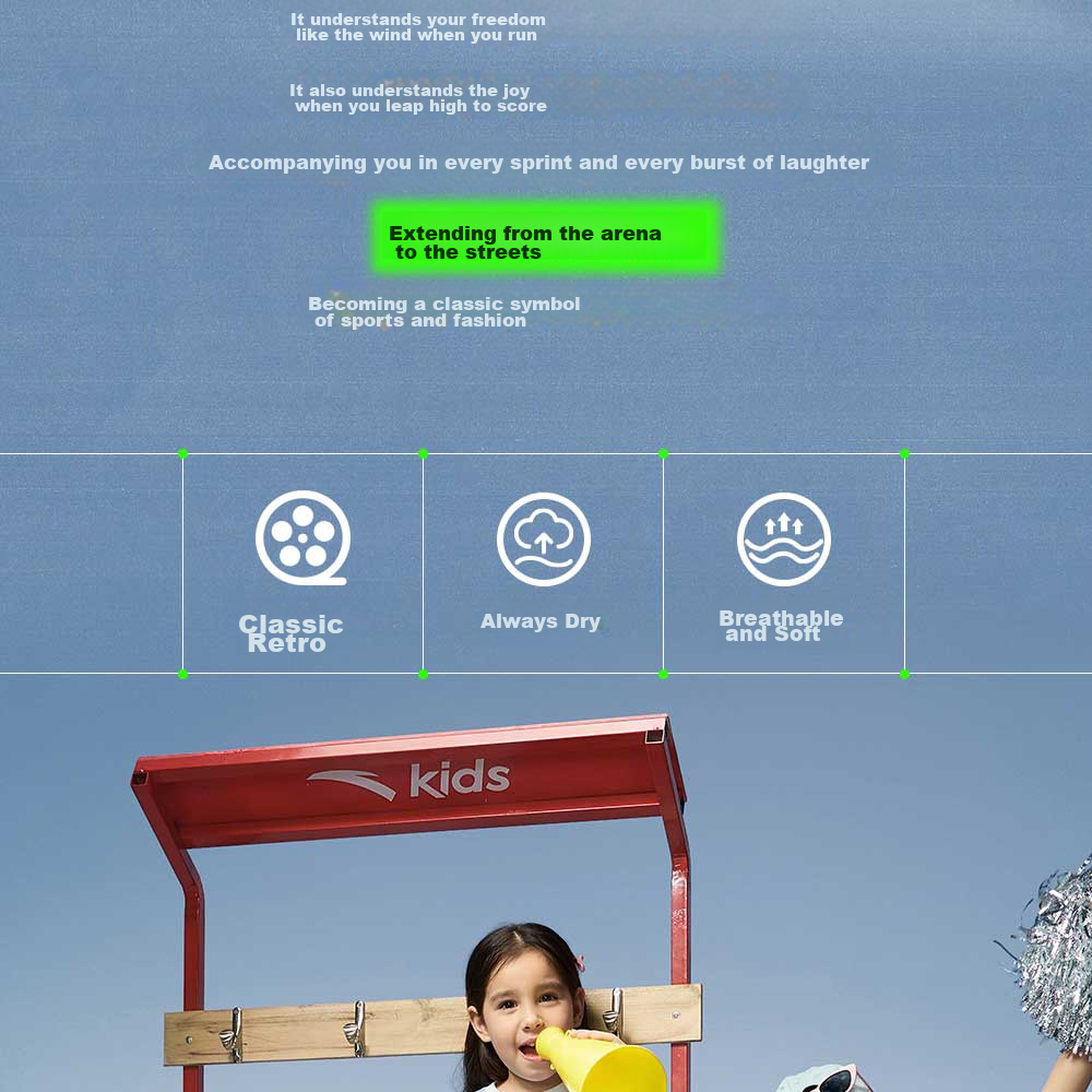 Anta Kids Girls Short Sleeve 2026 Summer Comfortable Skin-friendly Outdoor Quick-dry T-shirt TA62626103 6