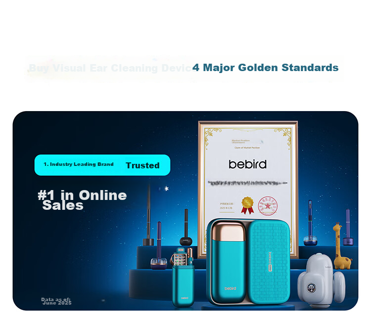 Bebird 3 UltraX Visual Ear Cleaner Hummingbird 2K HD Ear Care Device Birthday Gift Premium Gift Box 1