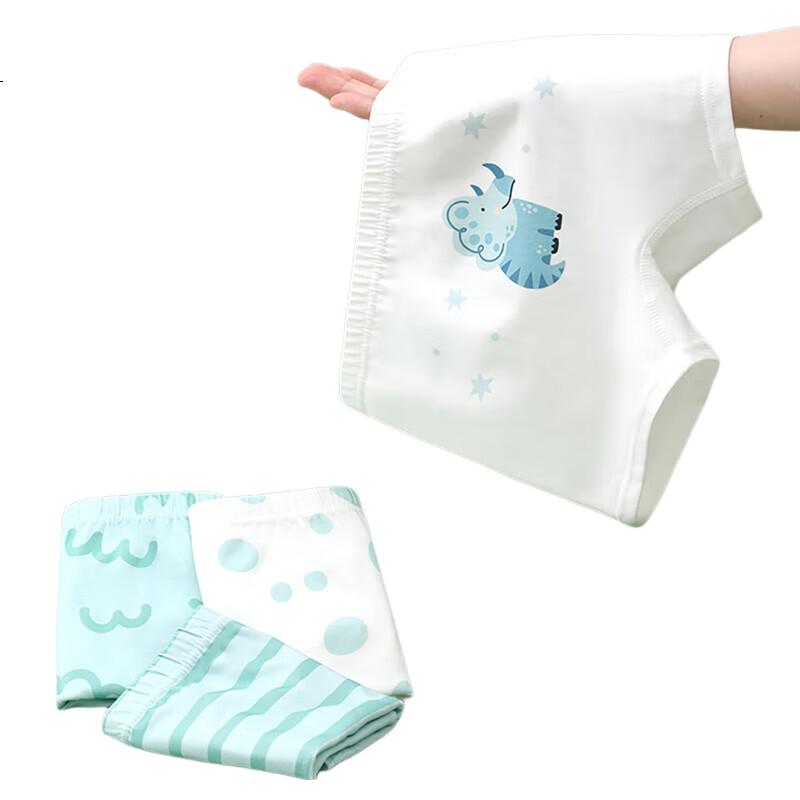 Mianqixiong Boys' Cotton Underwear Children's Cotton Boxer Briefs 95% Cotton Boys Class A No Pinch PPG027 5-Pack - 4XL