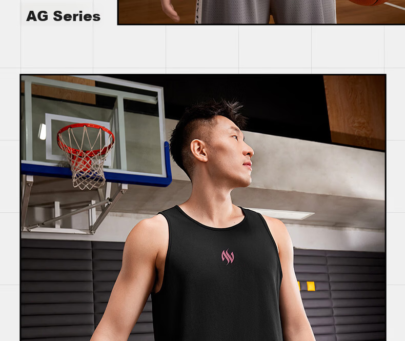 361° Men's AG Spring Summer Sleeveless Quick-Dry Sports Vest Casual Basketball Running Fitness Shirt 652621503-3 18