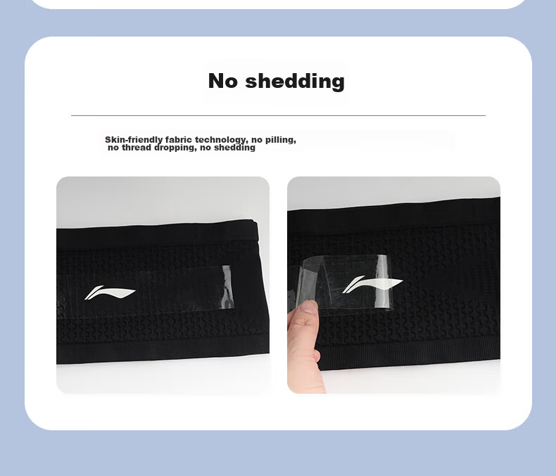 LI-NING Running Waist Bag Men Sports Bag Women Phone Holder Cycling Waist Pack Black L 21
