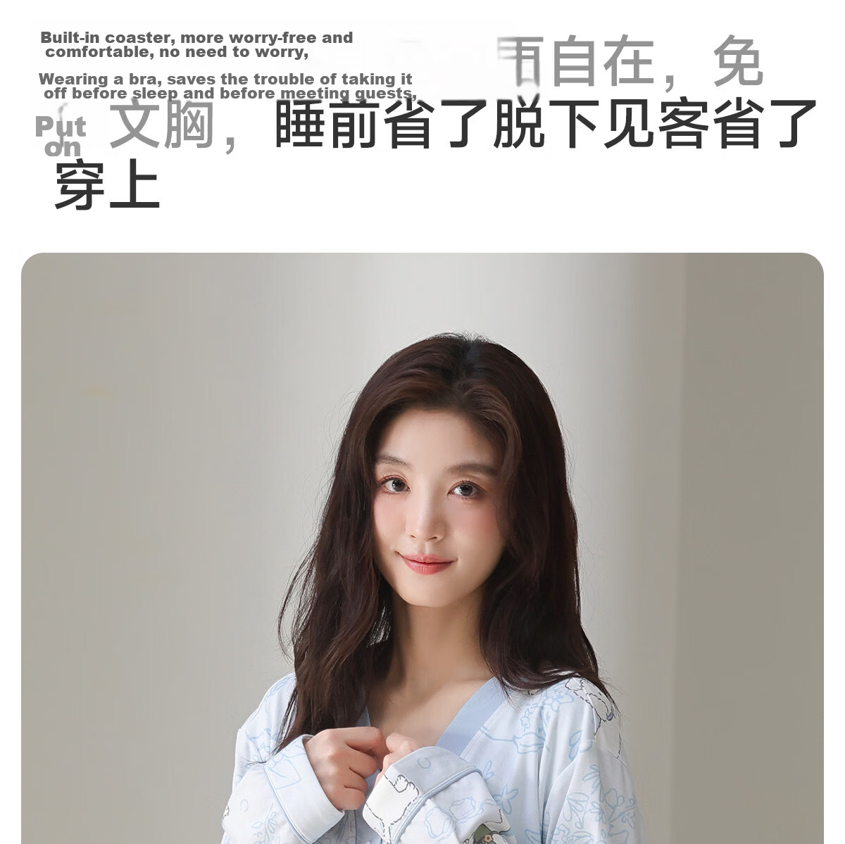 JOYNCLEON Padded Maternity Nursing Pajamas Pure Cotton Sweat-Absorbing Postpartum Summer Thin Breastfeeding Sleepwear Pregnant Women Homewear L Jyz212816 19