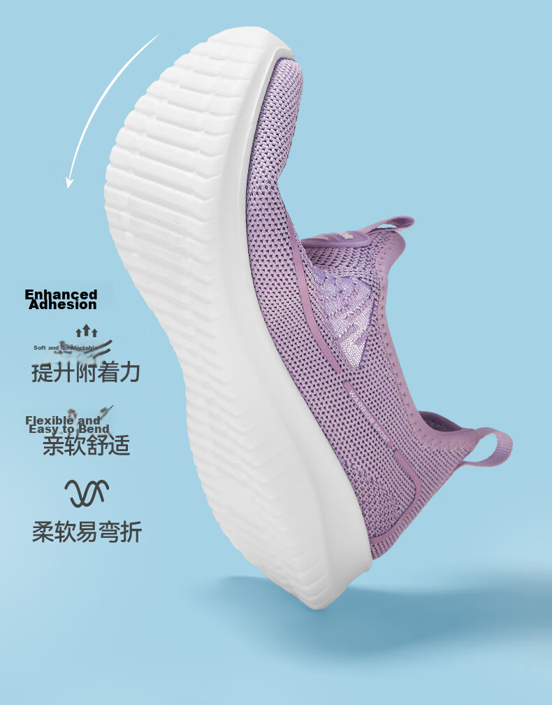 Warrior Women's Summer Slip-On Breathable Mesh Elderly Beijing Cloth Shoes 0603-1 Light Purple Size 36 12
