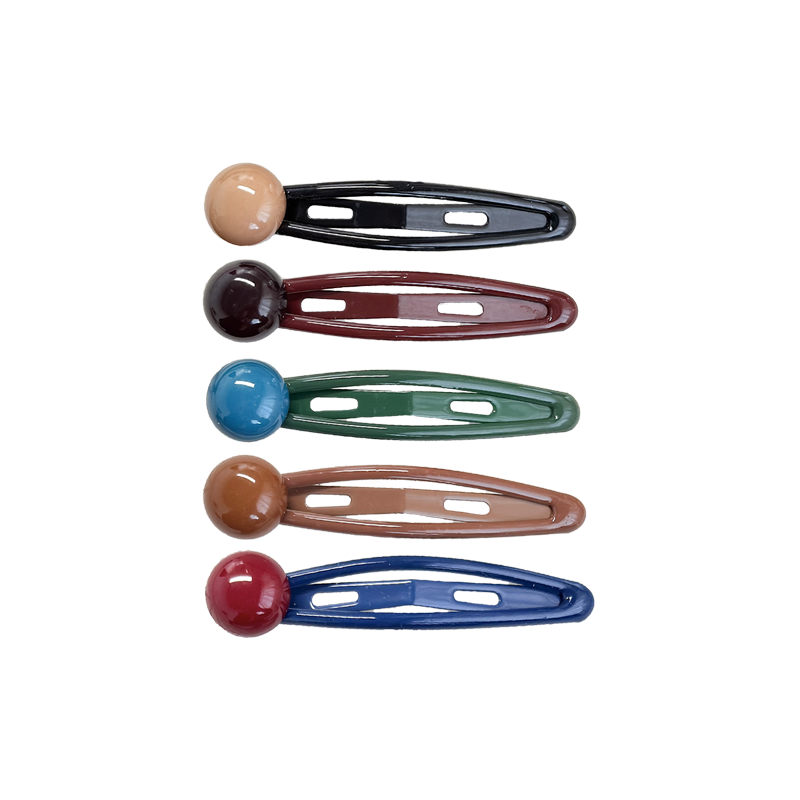 CHIMERA 5-Piece Colorful Hair Clips Set for Kids Girls Bangs Side Clips Front Hairpin BB Clips Birthday Gift