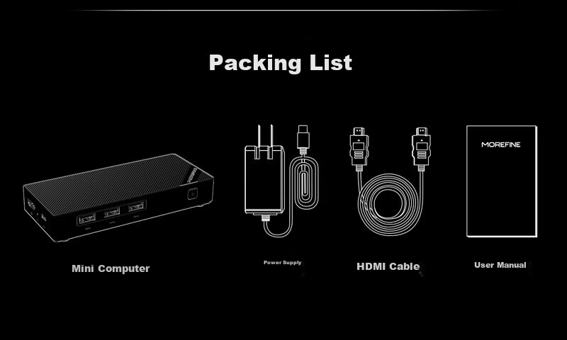 MOREFINE M10 Mini PC 13th Gen N150 Quad-Core Mini Desktop OpenClaw Support Full-Function Type-C 12GB DDR5 512GB 14