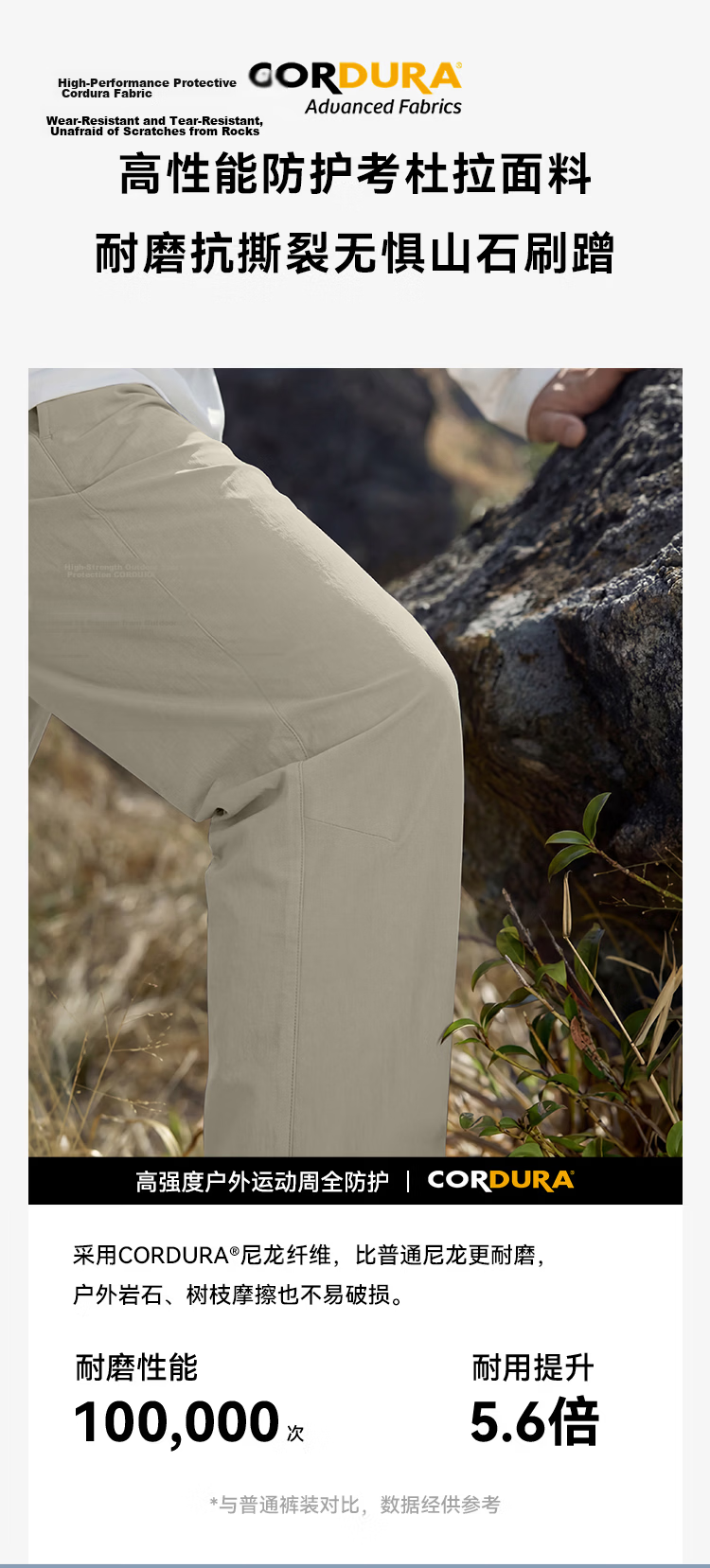JD Jingzao [Cordura] Men's Summer Thin Casual Quick-Dry Sports Pants 26 New Style Gray 3XL 5