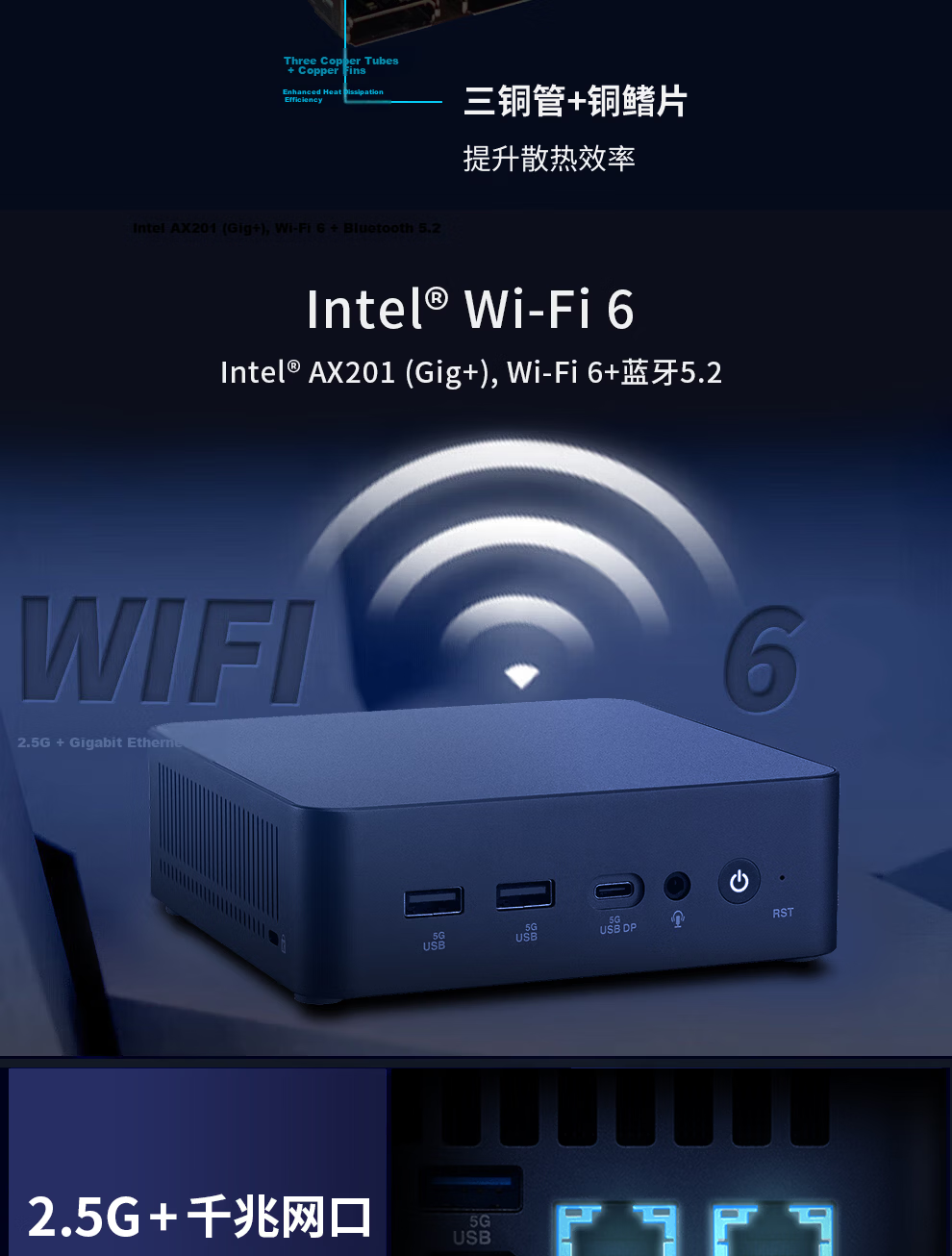 ASUS NUC16 Pro Mini PC High-Performance Business OpenClaw AI Office Desktop Computer (Ultra X7 358H 32GB 1TB) 11