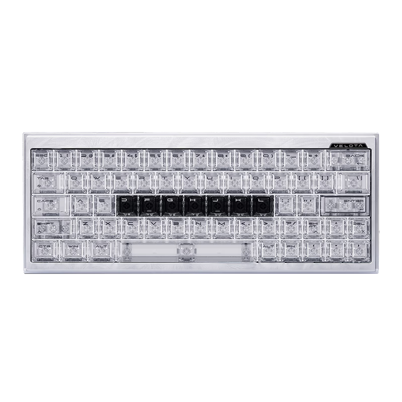 ATK Fanta FUZZY60/63V2 Magnetic Axis Keyboard Gaming Custom Mechanical Keyboard FUZZY60V2 Standard Edition Ice Blue Carbon Edition