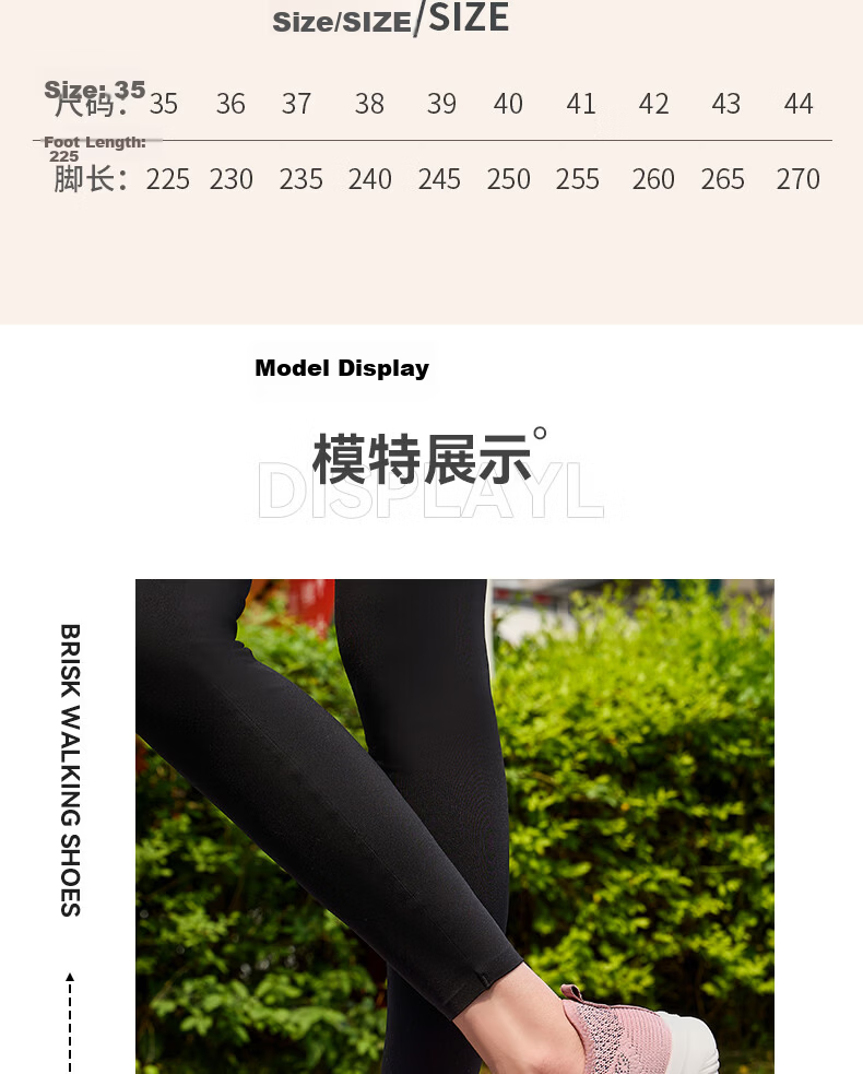 Warrior Elderly Women's Shoes Summer Mom Shoes Slip-On Soft Sole Middle-Aged and Elderly Sports Shoes Women 2122 Pink Size 38 17
