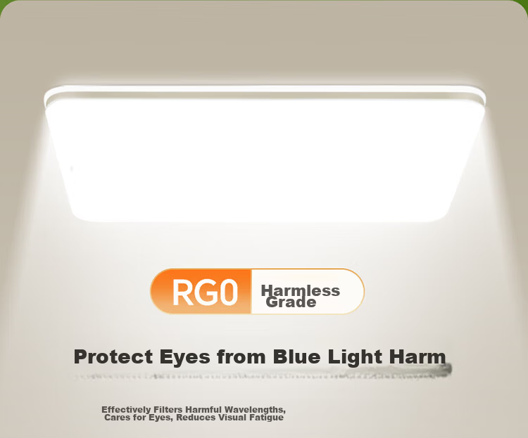 BULL Smart Full-Spectrum Eye Protection Bedroom Ceiling Light IP50 Waterproof LED Kids Study Lamp with Installation XD08 4