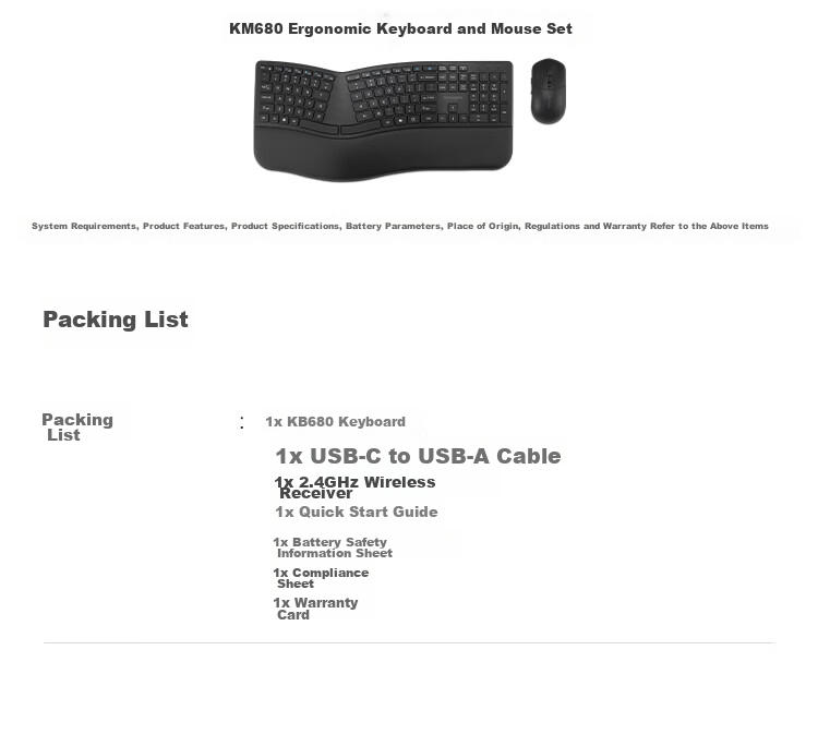 Kensington MY430 Rechargeable Ergonomic Wireless Office Mouse 3-Device Connectivity K75507CN 21