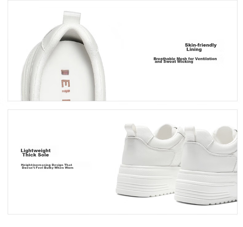 Belle Qixi Gift Small Puff White Shoes Women Summer 2026 New Mesh Panel Shoes JD029 Starlight Silver - Breathable Style Size 37 14