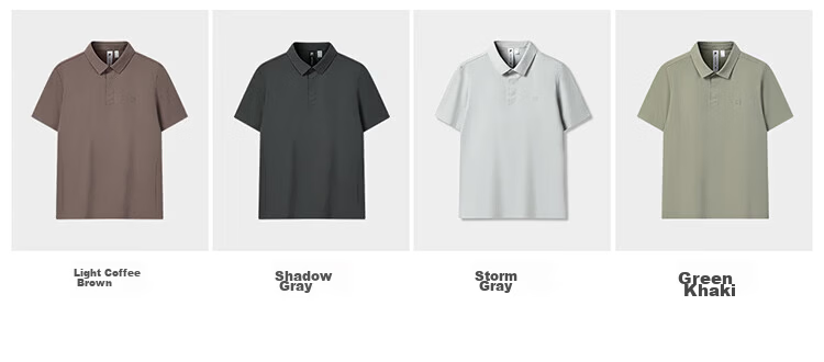 FILA Official Wang Yang Men's Knitted Short Sleeve Polo Shirt 2026 Summer Moisture-Wicking Quick-Dry Comfortable Top 4