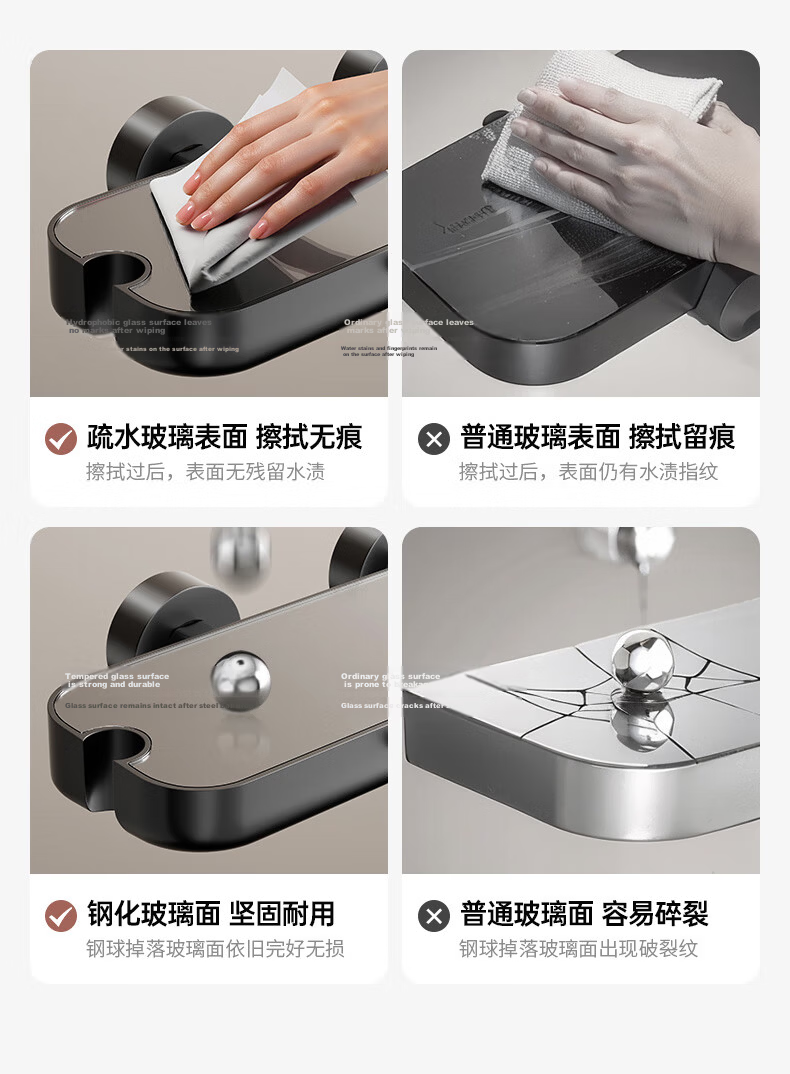 IVORPO [Jinggong] Simple Shower Set Bathroom No Top Spray Bathtub Pressurized Shower Head 6