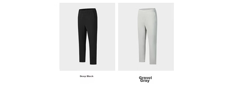 FILA Official Agile Woven Men's Pants 2026 Summer Running Fitness Basic Straight-Leg Trousers 3