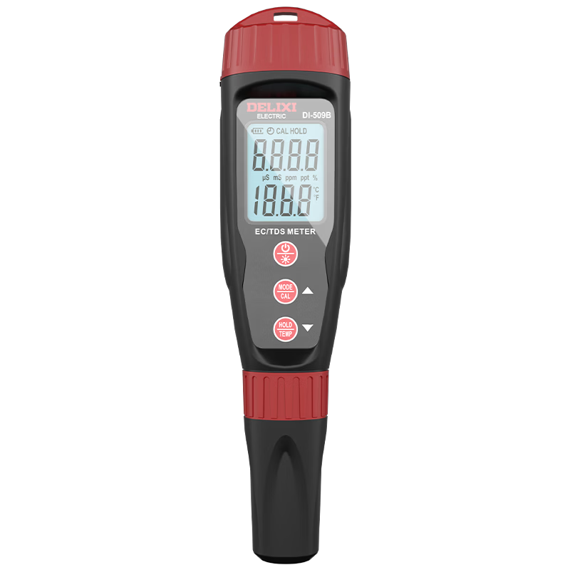 Delixi Electric Conductivity Tester Digital Pen Water Quality Testing Pen Conductivity/TDS/Temperature Measurement