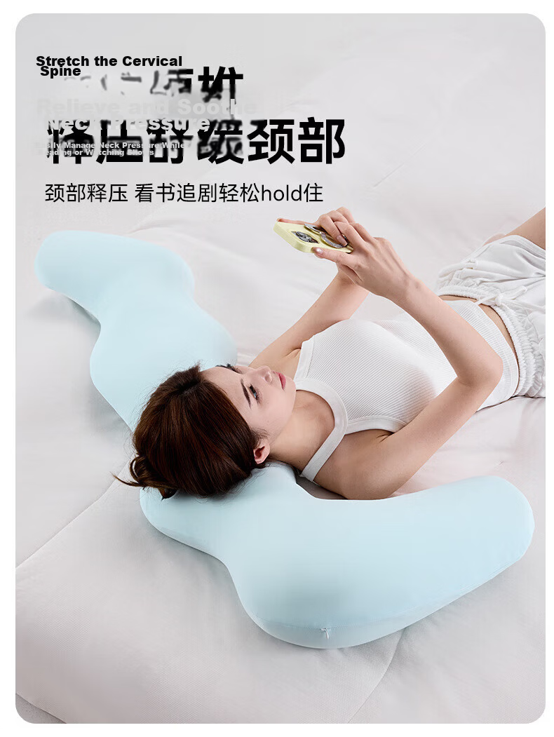 Jingmao Long Body Pillow for Sleeping Women Leg-Hugging Pillow Maternity Side Sleep Large Washable Adult Pillow 8